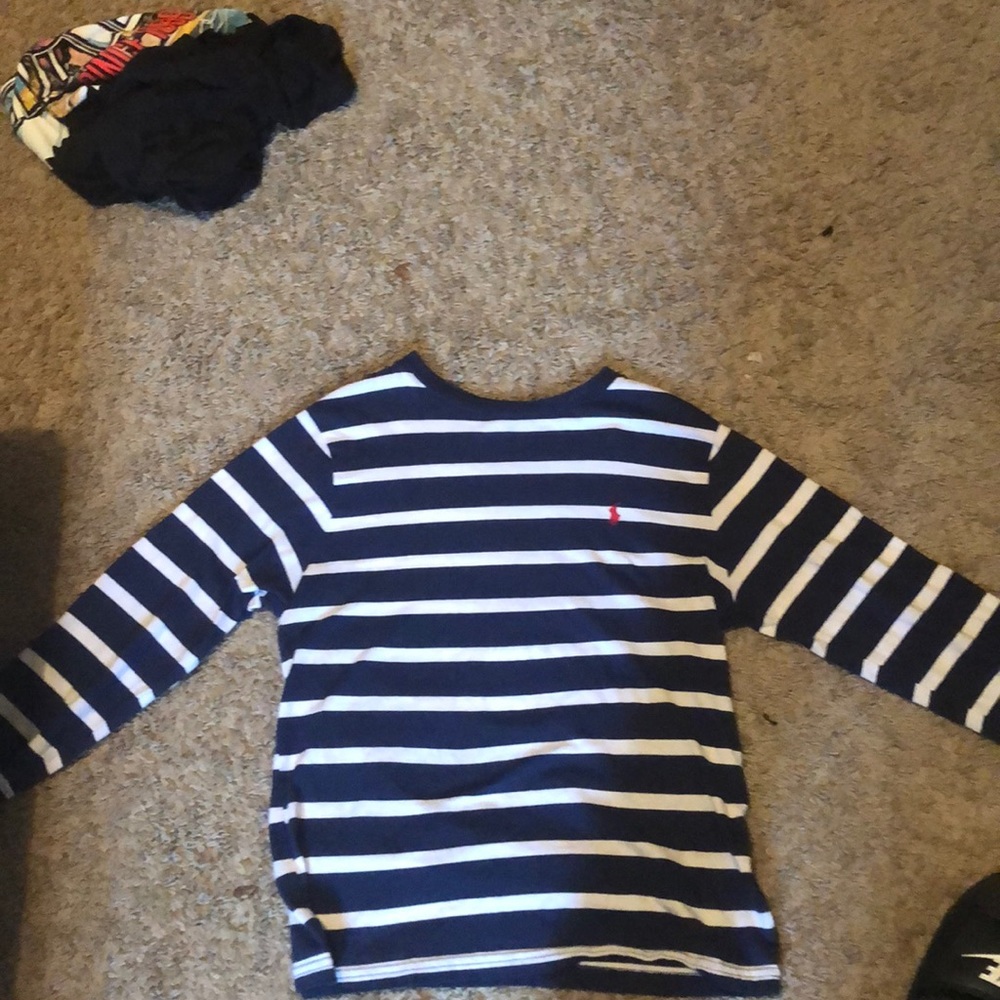 Stripped polo RL